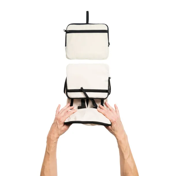 Dillon AWARE™ RPET foldable classic backpack - XD Collection white 