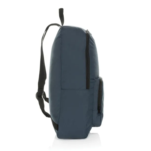 Dillon AWARE™ RPET foldable classic backpack - XD Collection navy