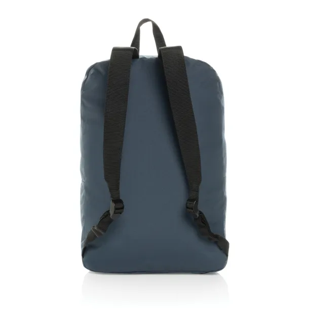Dillon AWARE™ RPET foldable classic backpack - XD Collection navy