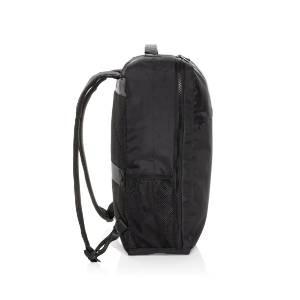 Swiss Peak Aware™ Essential RPET 15,6" laptop ruksak - Swiss Peak Crna 