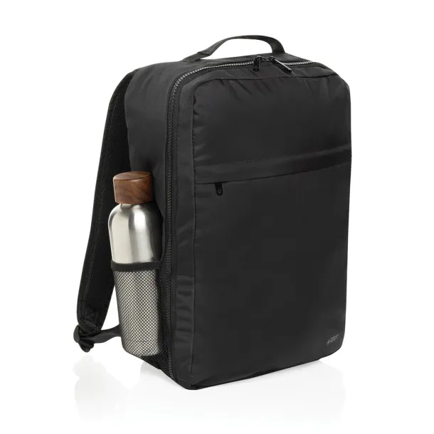 Swiss Peak Aware™ Essential RPET 15,6" laptop ruksak - Swiss Peak Crna 