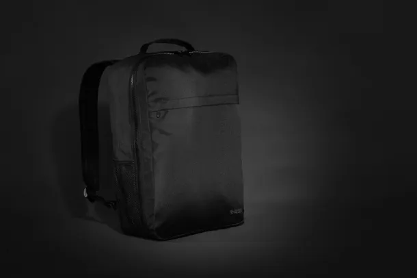 Swiss Peak Aware™ Essential RPET 15,6" laptop ruksak - Swiss Peak Crna 