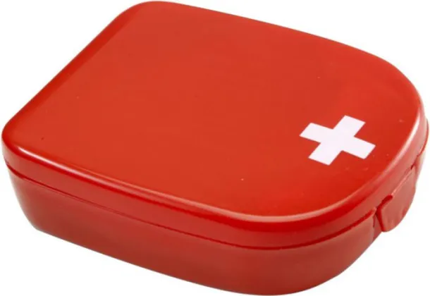  MILA Plastic first aid kit red