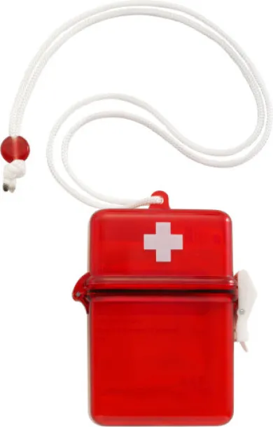  RAHIM Plastic first aid kit red