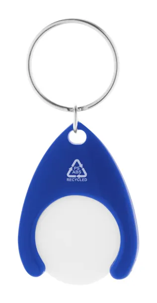 Neppy RABS trolley coin keyring Blue