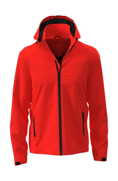 Lux Softshell Jacket Men - Stedman Scarlet Red