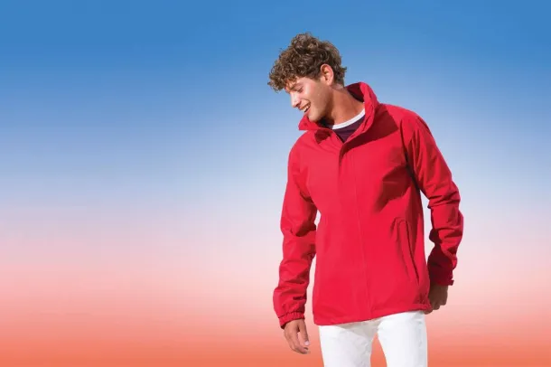 ARDMORE WATERPROOF SHELL JACKET - Regatta Black Klasična crvena