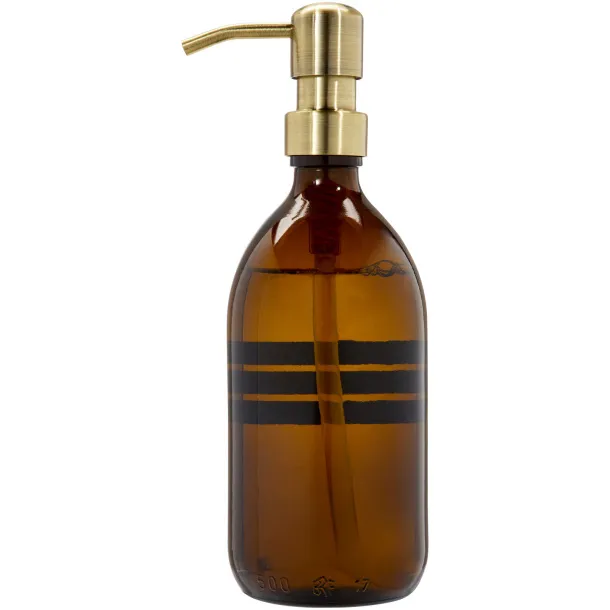 Wellmark Bubbles 500 ml hand soap dispenser - WELLmark Amber heather