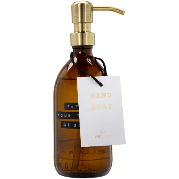 Wellmark Bubbles 500 ml hand soap dispenser - WELLmark Amber heather