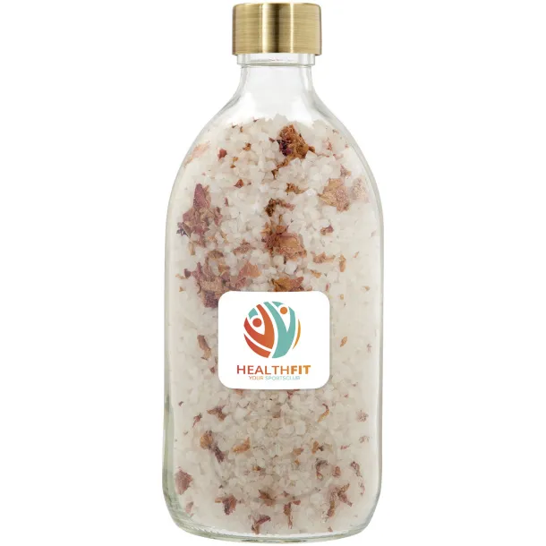 Wellmark Just Relax soli za kupanje - miris ruže, 500 ml - WELLmark Bijela