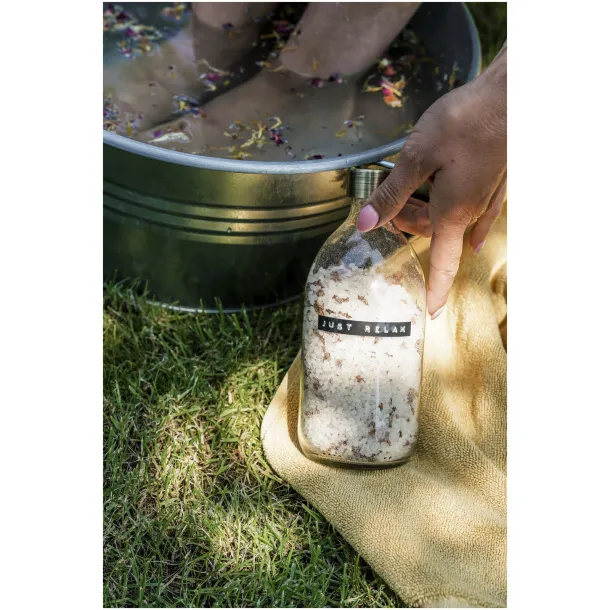 Wellmark Just Relax 500 ml bath salt - roses fragrance - WELLmark White
