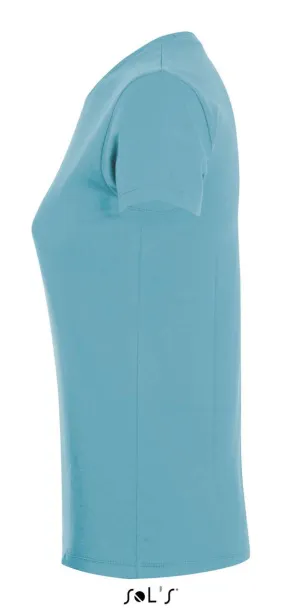 SOL'S REGENT Ženska kratka majica s okruglim ovratnikom, 150 g/m2 - SOL'S Atoll Blue
