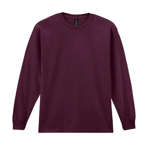  Pamučna majica dugih rukava, 203 g/m² - Gildan Maroon