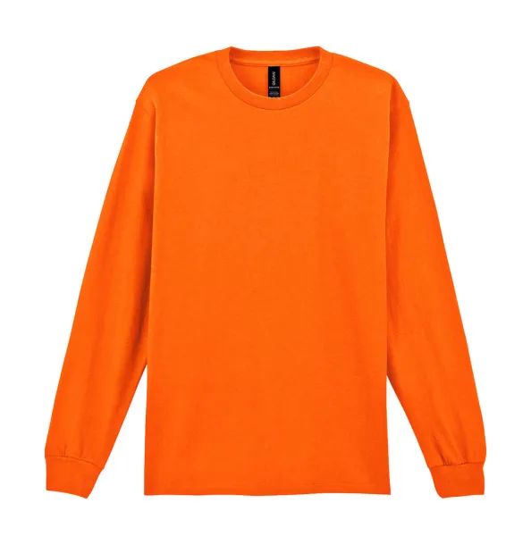  Ultra Cotton Adult T-Shirt LS - Gildan S Orange