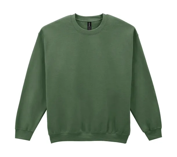  Pulover s okruglim izrezom, 270 g/m² - Gildan Military Green