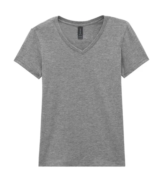  Softstyle® ženska kratka majica s V-izrezom, 144-153 g/m² - Gildan Sport Grey