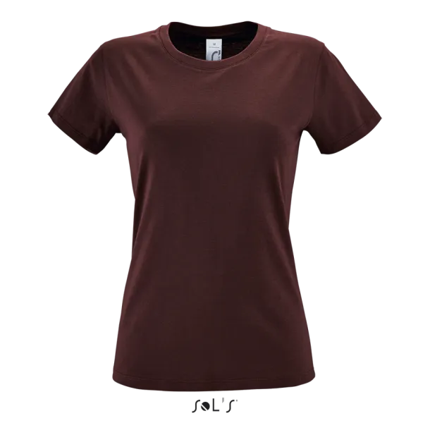 SOL'S REGENT SOL'S REGENT WOMEN - ROUND COLLAR T-SHIRT - SOL'S Burgundy