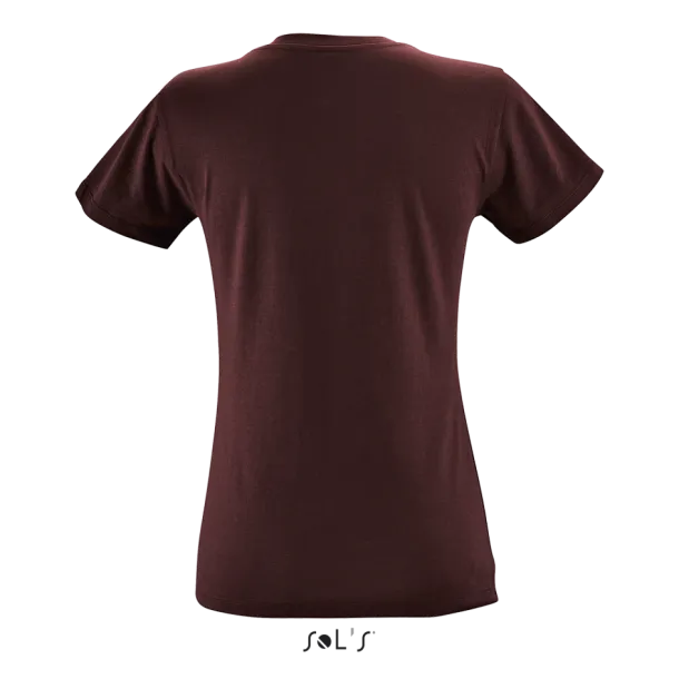 SOL'S REGENT SOL'S REGENT WOMEN - ROUND COLLAR T-SHIRT - SOL'S Burgundy