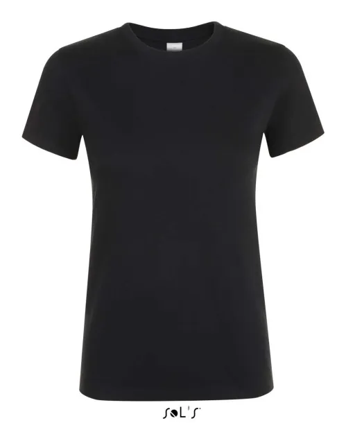 SOL'S REGENT SOL'S REGENT WOMEN - ROUND COLLAR T-SHIRT - SOL'S Black