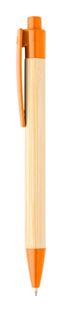 Boothic bamboo ballpoint pen Orange Natural