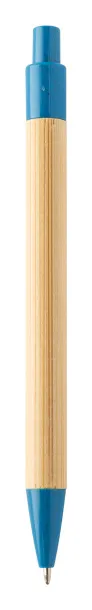 Boothic bamboo ballpoint pen Dark blue Natural