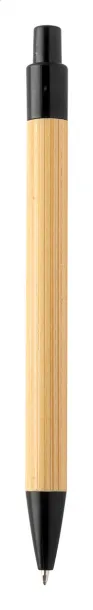 Boothic bamboo ballpoint pen Black Natural