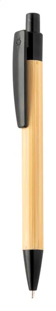 Boothic bamboo ballpoint pen Black Natural