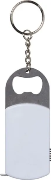  KAREN ABS key holder with bottle opener white