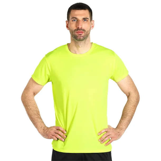 CROSSFIT Sportska majica kratkih rukava, 130 g/m² Neon žuta