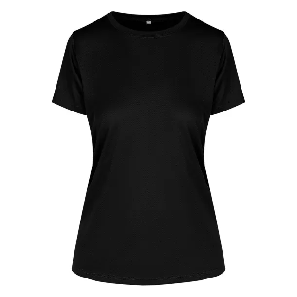 CROSSFIT LADY Ženska sportska majica kratkih rukava, 130 g/m3 Black