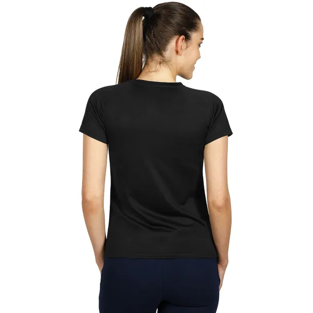 CROSSFIT LADY Ženska sportska majica kratkih rukava, 130 g/m3 Crna