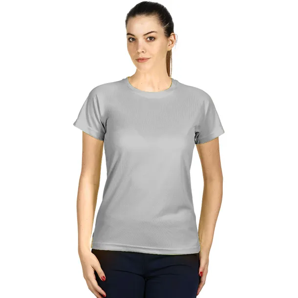 CROSSFIT LADY Ženska sportska majica kratkih rukava, 130 g/m3 Gray