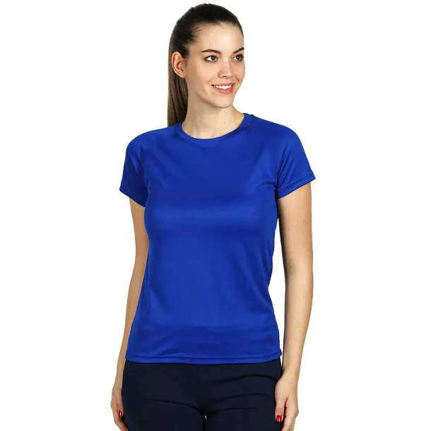 CROSSFIT LADY Ženska sportska majica kratkih rukava, 130 g/m3 Royal blue