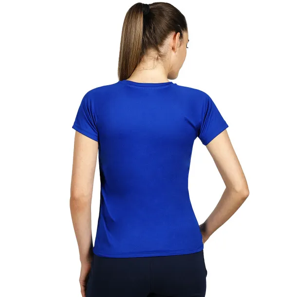 CROSSFIT LADY Ženska sportska majica kratkih rukava, 130 g/m3 Royal blue