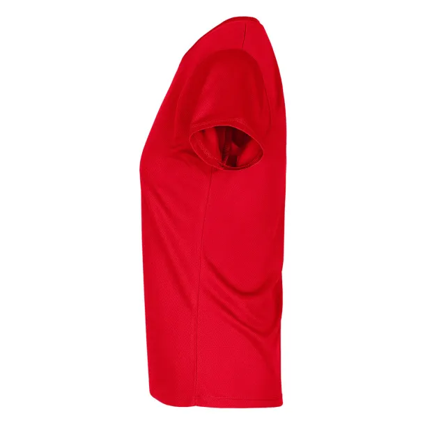 CROSSFIT LADY Ženska sportska majica kratkih rukava, 130 g/m3 Red