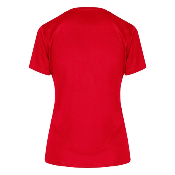 CROSSFIT LADY Ženska sportska majica kratkih rukava, 130 g/m3 Crvena