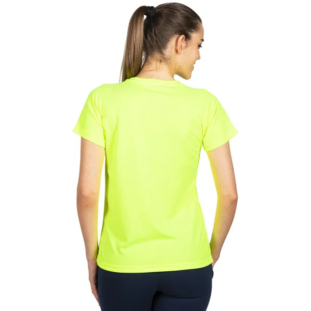 CROSSFIT LADY Ženska sportska majica kratkih rukava, 130 g/m3 Neon žuta