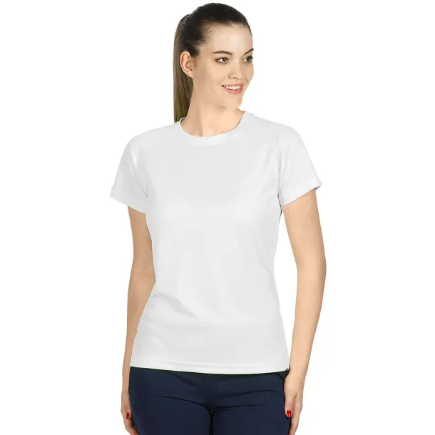 CROSSFIT LADY Ženska sportska majica kratkih rukava, 130 g/m3 White