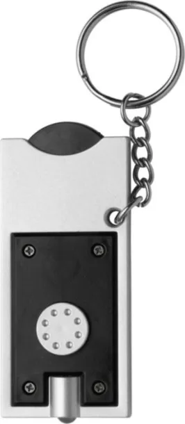 MADELEINE PS key holder with coin black