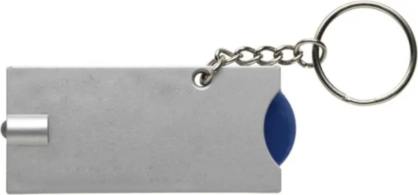 MADELEINE PS key holder with coin Plava