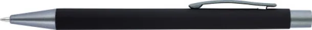 EMMETT Aluminium ballpen Crna