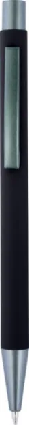 EMMETT Aluminium ballpen Crna