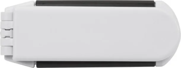  MEGHAN ABS hair brush with mirror Bijela