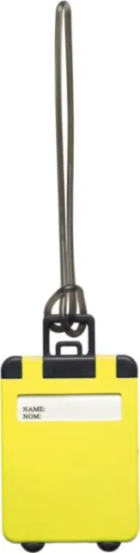 JENSON ABS luggage tag Žuta