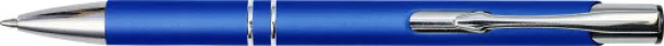 YVETTE Aluminium ballpen cobalt blue