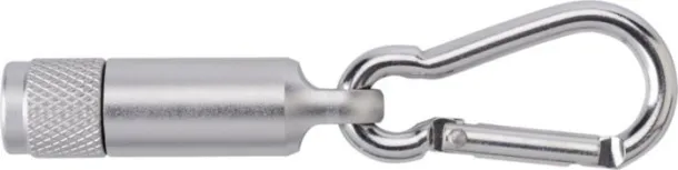 TRACY Aluminium mini torch with carabiner Vino