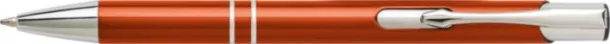 DELIA Aluminium ballpen orange