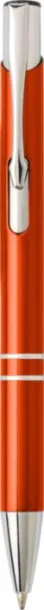 DELIA Aluminium ballpen orange