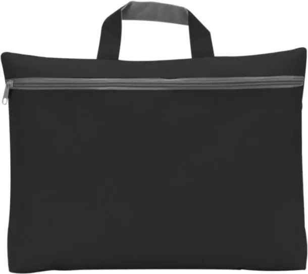 ELFRIEDA Polyester (600D) conference bag black