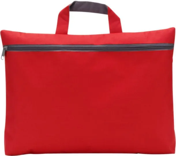 ELFRIEDA Polyester (600D) conference bag red